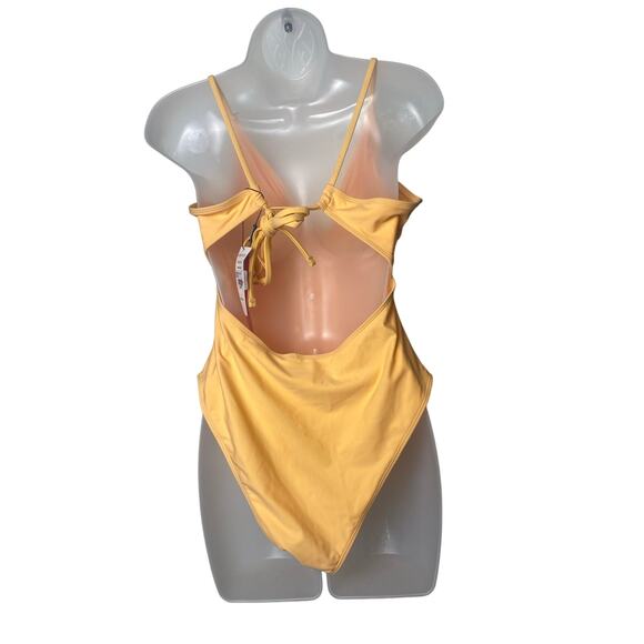 Bewicked Addison Orange One Piece Swimsuit Adjustable Straps Women's Size Large - Picture 5 of 8